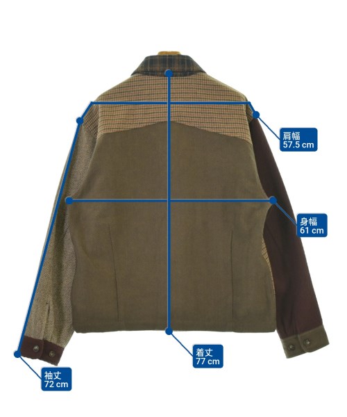 GO SLOW CARAVAN（ゴースローキャラバン）その他 茶 サイズ:5(XXL位) メンズ/2200676521023