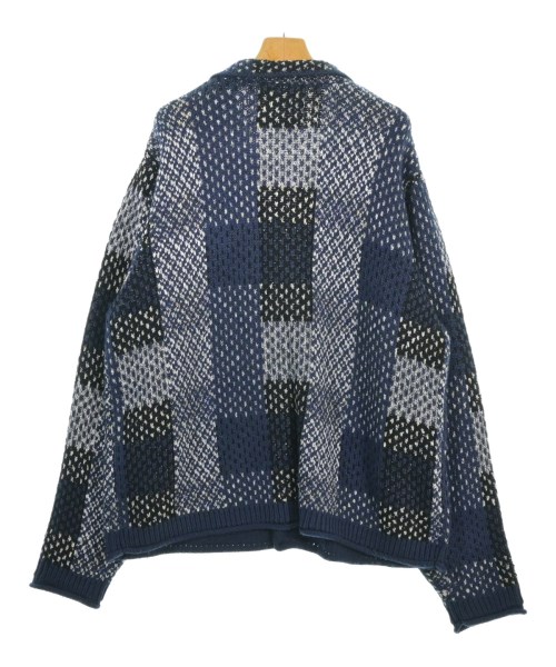 GO SLOW CARAVAN（ゴースローキャラバン）カーディガン 紺 サイズ:4(XXL位) メンズ/2200676521030