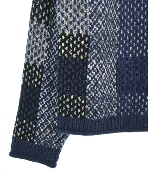 GO SLOW CARAVAN（ゴースローキャラバン）カーディガン 紺 サイズ:4(XXL位) メンズ/2200676521030