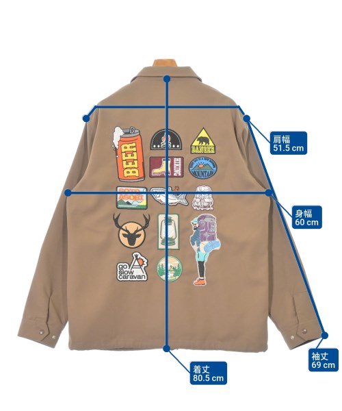 GO SLOW CARAVAN（ゴースローキャラバン）その他 茶 サイズ:5(XXL位) メンズ/2200676521047