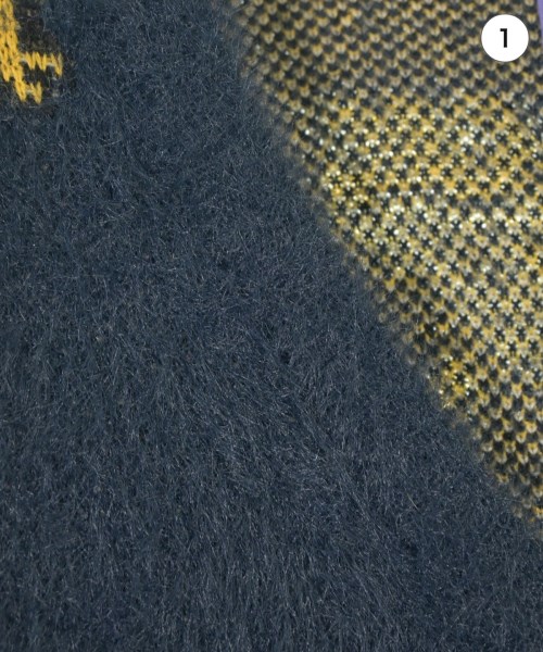 GO SLOW CARAVAN（ゴースローキャラバン）カーディガン 紺 サイズ:4(XL位) メンズ/2200679736028