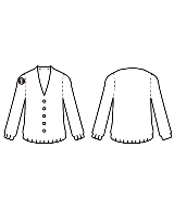 GO SLOW CARAVAN（ゴースローキャラバン）カーディガン 紺 サイズ:4(XL位) メンズ/2200679736028