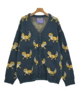GO SLOW CARAVAN（ゴースローキャラバン）カーディガン 紺 サイズ:4(XL位) メンズ/2200679736028