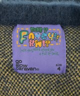 GO SLOW CARAVAN（ゴースローキャラバン）カーディガン 紺 サイズ:4(XL位) メンズ/2200679736028