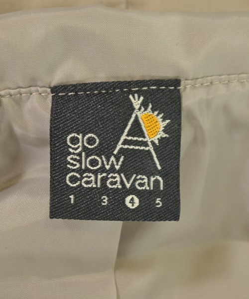 GO SLOW CARAVAN（ゴースローキャラバン）モッズコート カーキ サイズ:4(XXL位) メンズ/2200712634212