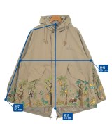 GO SLOW CARAVAN（ゴースローキャラバン）モッズコート カーキ サイズ:4(XXL位) メンズ/2200712634212