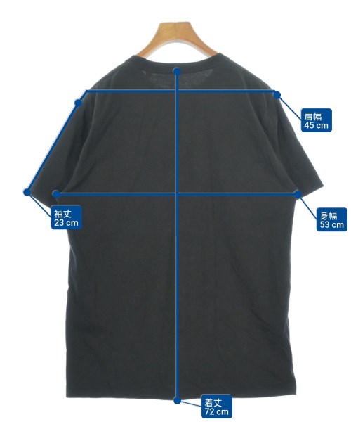GO SLOW CARAVAN（ゴースローキャラバン）Tシャツ・カットソー 黒 サイズ:4(XL位) メンズ/2200688509125