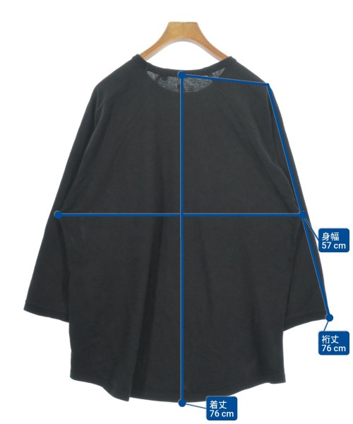 GO SLOW CARAVAN（ゴースローキャラバン）Tシャツ・カットソー 黒 サイズ:4(XL位) メンズ/2200688509149
