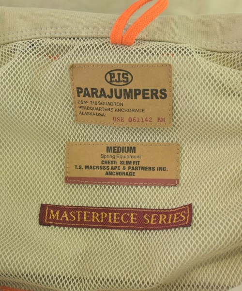 PARAJUMPERS（パラジャンパース）ミリタリーブルゾン ベージュ サイズ:M メンズ/2200710386175