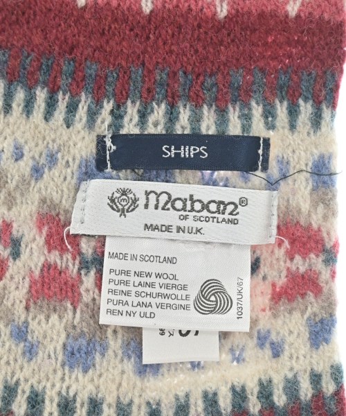 maban（マバン）マフラー ピンク サイズ:- レディース/2200614261103