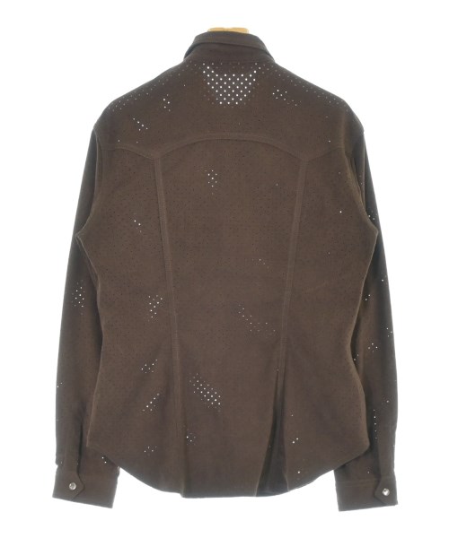 KRIZIA JEANS（クリッツィアジーンズ）カジュアルシャツ 茶 サイズ:42(M位) レディース/2200678801031