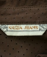 KRIZIA JEANS（クリッツィアジーンズ）カジュアルシャツ 茶 サイズ:42(M位) レディース/2200678801031
