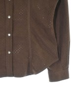 KRIZIA JEANS（クリッツィアジーンズ）カジュアルシャツ 茶 サイズ:42(M位) レディース/2200678801031