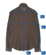 KRIZIA JEANS（クリッツィアジーンズ）カジュアルシャツ 茶 サイズ:42(M位) レディース/2200678801031