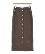 KRIZIA JEANS（クリッツィアジーンズ）ロング・マキシ丈スカート 茶 サイズ:42(M位) レディース/2200678801048