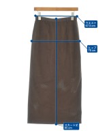 KRIZIA JEANS（クリッツィアジーンズ）ロング・マキシ丈スカート 茶 サイズ:42(M位) レディース/2200678801048