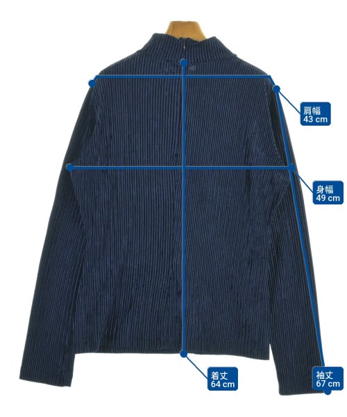 KRIZIA JEANS（クリッツィアジーンズ）Tシャツ・カットソー 紺 サイズ:XL レディース/2200701780067