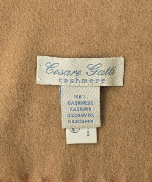 Cesare Gatti（チェザーレガッティ）マフラー ベージュ サイズ:- メンズ/2200646093024