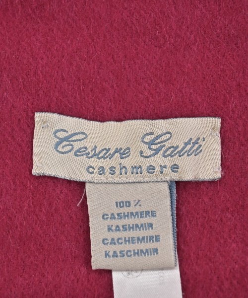 Cesare Gatti（チェザーレガッティ）マフラー ピンク サイズ:- レディース/2200653385037