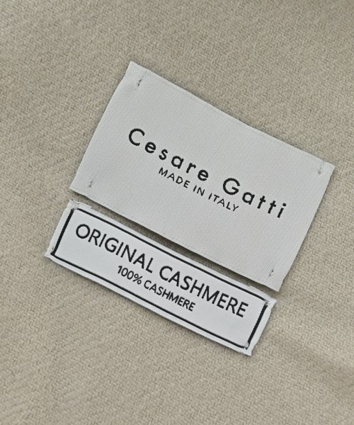 Cesare Gatti（チェザーレガッティ）マフラー ベージュ サイズ:- レディース/2200688791162
