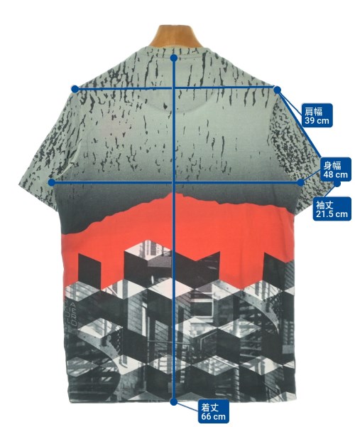 frankie morello（フランキーモレロ）Tシャツ・カットソー グレー サイズ:XS メンズ/2200676934304