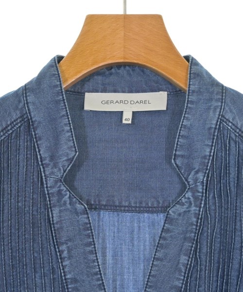 GERARD DAREL（ジェラールダレル）シャツワンピース 青 サイズ:40(M位) レディース/2200651360104