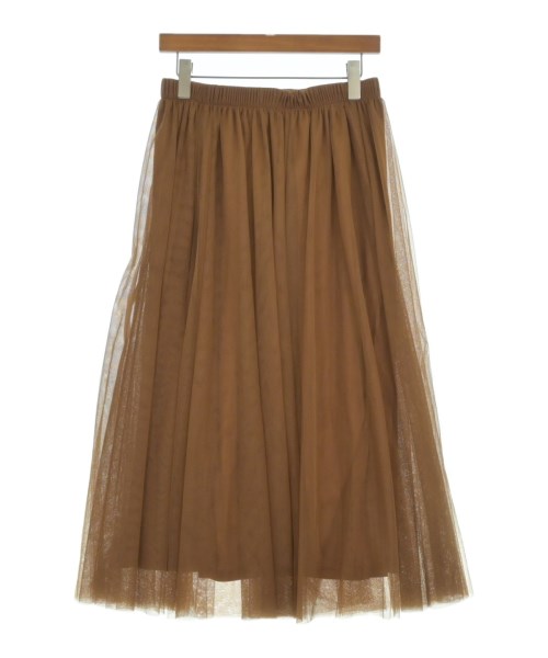 ZAMPA(ザンパ)ロング・マキシ丈スカート 茶 サイズ:M/2200656972098