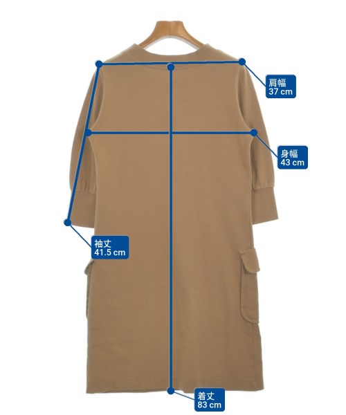 PRIDE（プライド）ワンピース ベージュ サイズ:38(S位) レディース/2200612535121