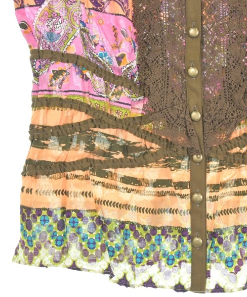 PRIDE（プライド）カジュアルシャツ オレンジ サイズ:38(S位) レディース/2200612535480