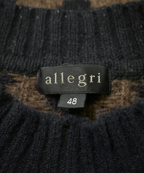 allegri（アレグリ）ニット・セーター 黒 サイズ:48(L位) メンズ/2200633165017
