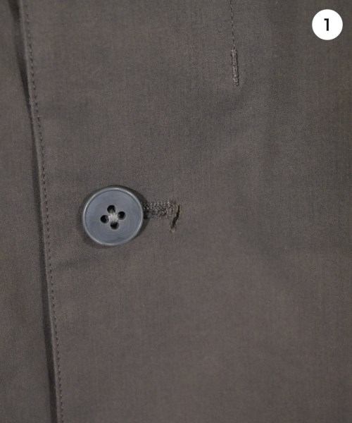 allegri（アレグリ）ステンカラーコート 茶 サイズ:48(L位) メンズ/2200622774084