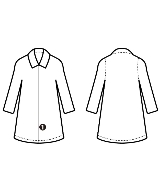 allegri（アレグリ）ステンカラーコート 茶 サイズ:48(L位) メンズ/2200622774084