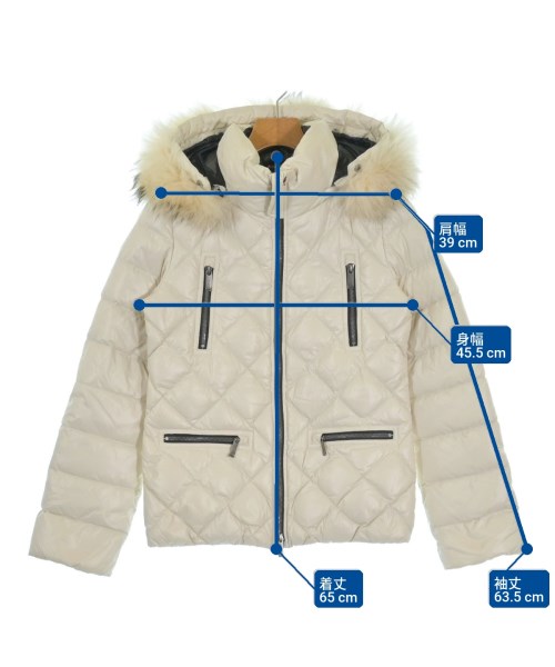 allegri（アレグリ）ダウンジャケット/ダウンベスト 白 サイズ:40(M位) レディース/2200639490045