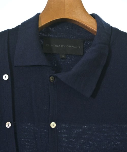 PLACED BY GIDEON（プレイスドバイギデオン）カーディガン 紺 サイズ:M メンズ/2200628789013