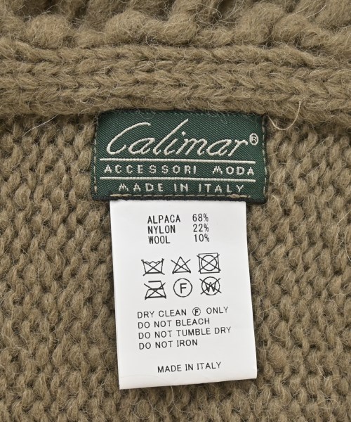 Calimar（カリマール）マフラー 茶 サイズ:- レディース/2200659426109