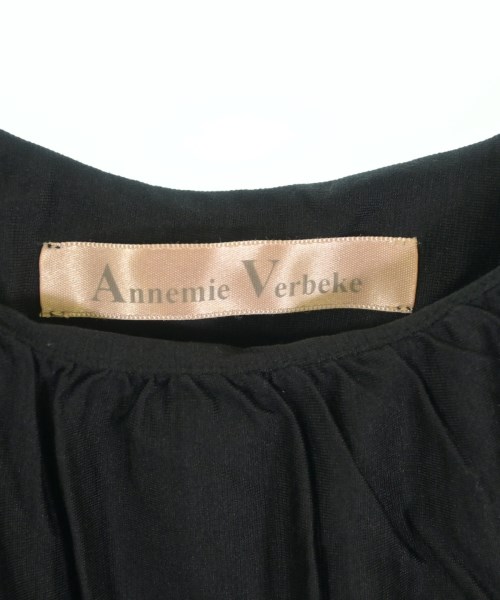 annemie verbeke（アネミベルベッカ）Tシャツ・カットソー 黒 サイズ:1(S位) レディース/2200620042062