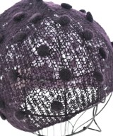 annemie verbeke（アネミベルベッカ）ニットキャップ・ビーニー 紫 サイズ:F レディース/2200620042147