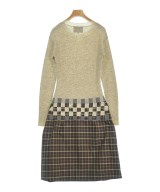 annemie verbeke（アネミベルベッカ）ワンピース 茶 サイズ:1(S位) レディース/2200685146019