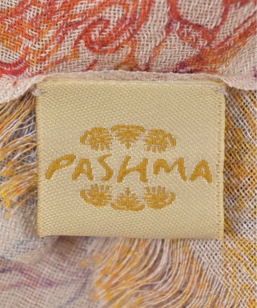 PASHMA（パシュマ）ストール 赤 サイズ:- レディース/2200639840055