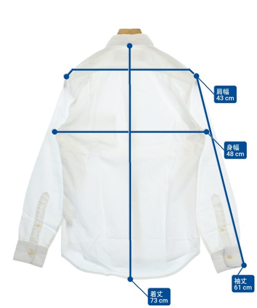 Gilbert & Lewis（ギルバートアンドルイス）カジュアルシャツ 白 サイズ:S メンズ/2200623878071