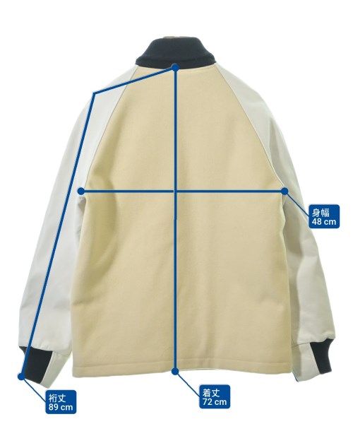 GB SPORT（ゴールデンベアスポーツ）スタジャン 白 サイズ:M メンズ/2200652796025