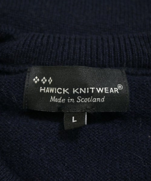 HAWICK（ホウウィック）ニット・セーター 紺 サイズ:L メンズ/2200627918445