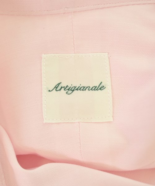 Artigianale（アルティジャナーレ）ドレスシャツ ピンク サイズ:40(L位) メンズ/2200667362017