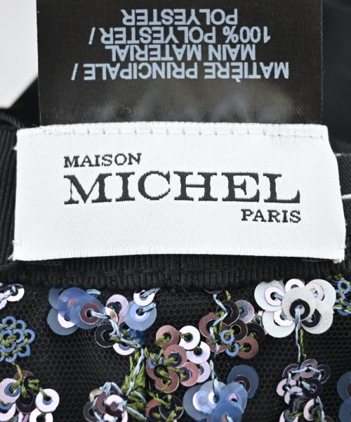 MAISON MICHEL（メゾンミッシェル）ハット 黒 サイズ:L レディース/2200641298059