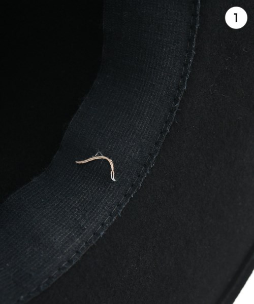 MAISON MICHEL（メゾンミッシェル）ハット 黒 サイズ:S レディース/2200642496126