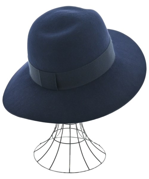 MAISON MICHEL（メゾンミッシェル）ハット 紺 サイズ:M レディース/2200670505159