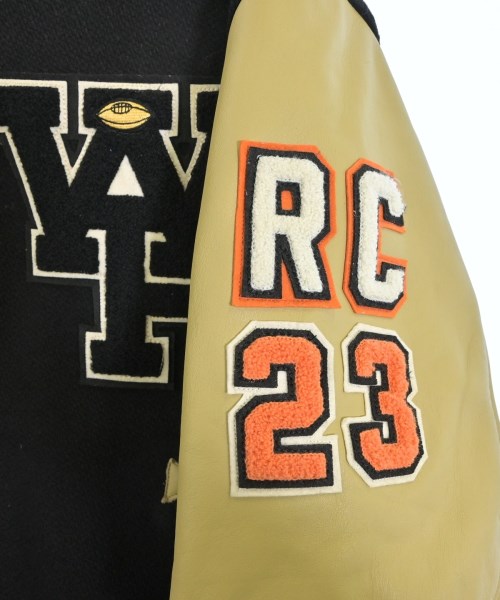 Whitesville（ホワイツビル）スタジャン 黒 サイズ:42(L位) メンズ/2200618205110