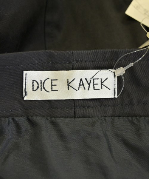 DICE KAYEK（ディーチェカヤック）ミニスカート 黒 サイズ:S レディース/2200707988016