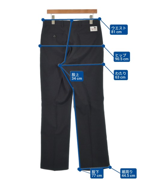 GANGSTERVILLE（ギャングスタービル）スラックス 黒 サイズ:M メンズ/2200624700043