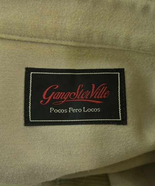 GANGSTERVILLE（ギャングスタービル）カジュアルシャツ ベージュ サイズ:L メンズ/2200655767114